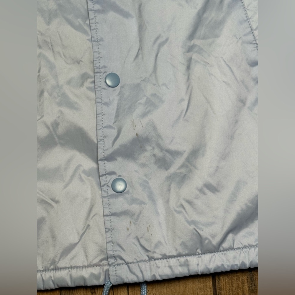 Japangeles Little Tokyo Los Angeles Blue Nylon Windbreaker Jacket Men's MEDIUM - Picture 5 of 14